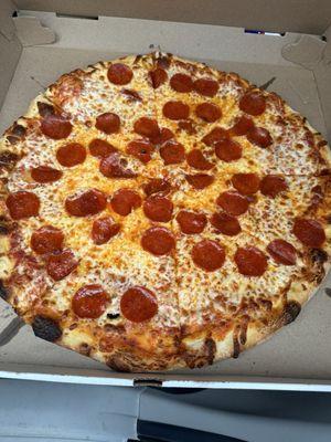 Pepperoni pizza