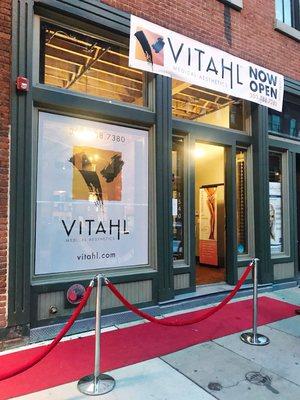 Vitahl LoDo Grand Re-Opening! Red carpet ready