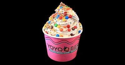 Twelve flavors of frozen yogurt, sorbet and gelato to choose from!  Add your choice of toppings from over 50 items!