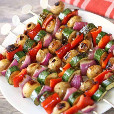 Grilled Vegetable Skewers