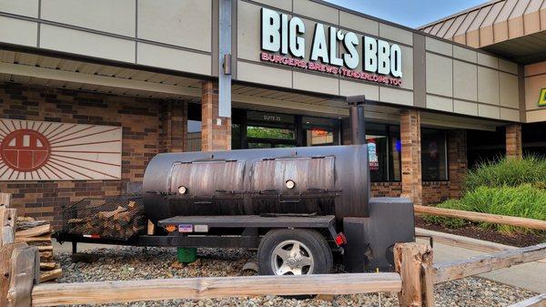 Smoker and Front Door