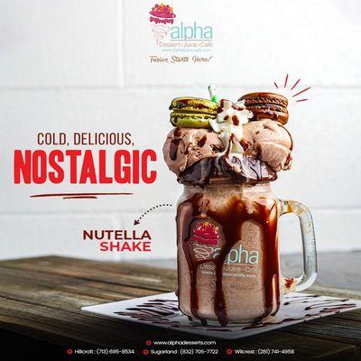 Nutella shake