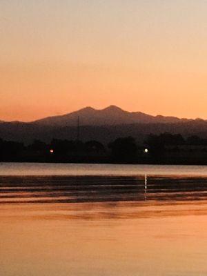 So meet over Long's Peak and Boyd Lake