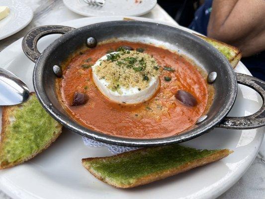 Queso De Cabra Al Horno.