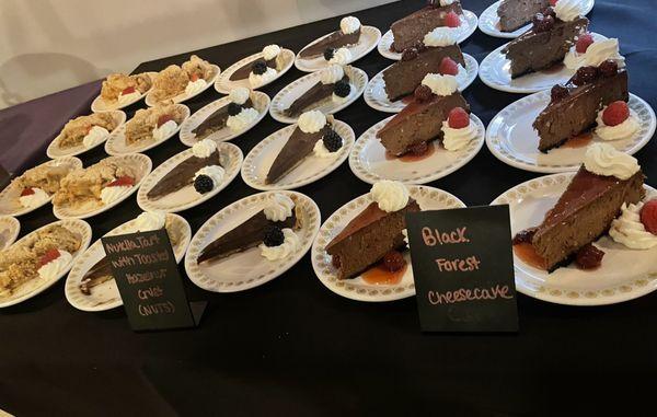 Dessert table - there was more!