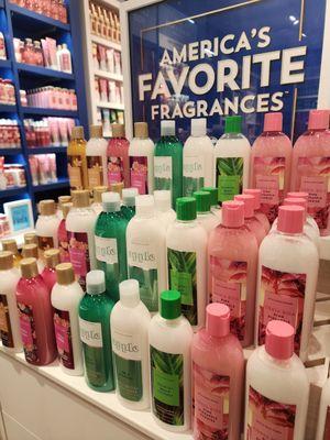 Awesome shampoos and conditioners with so many scents!