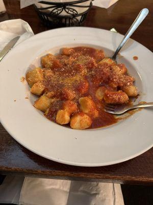 Gnocchi with Meats Sauce