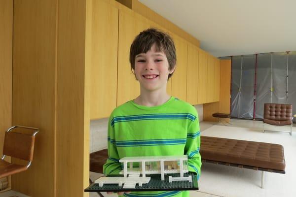 RN with his Farnsworth House IN Farnsworth House April 2014 IMG_2596