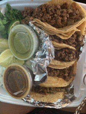 Tacos de Taco deCarne Asada