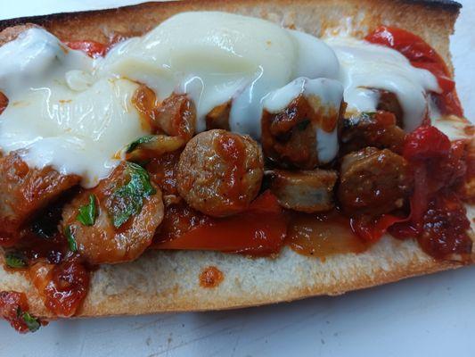 Sausage and Peppers Sub