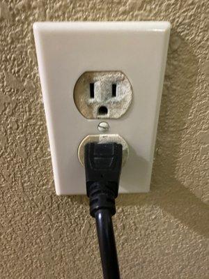 Mold on outlet