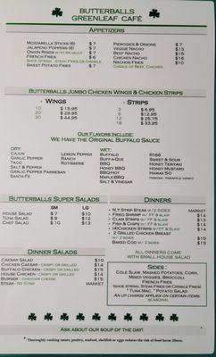 Menus