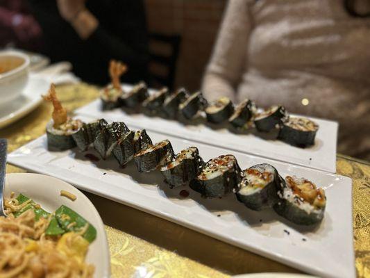 Fried shrimp roll