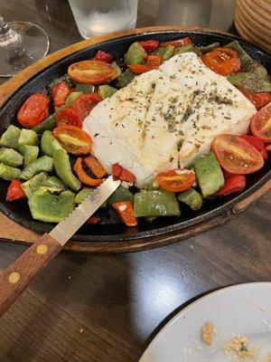 Pan Grilled Feta