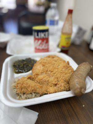 The smoked Boudin is out of this world!