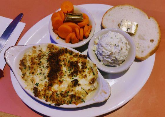 Encrusted Parmesan Haddock - so good!!