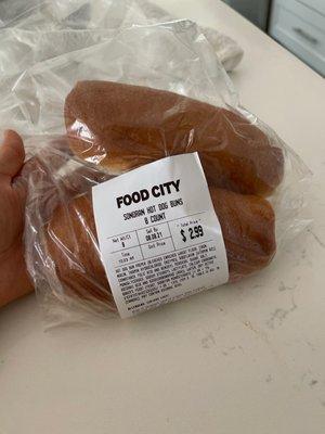 Sonoran hot dogs bread made on August 2021