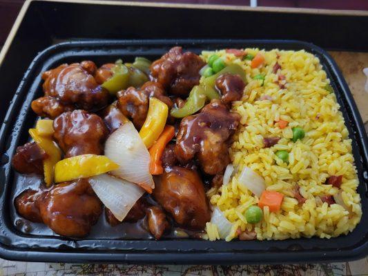 Orange chicken