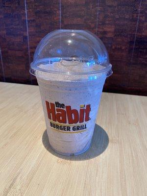 Oreo cookies and cream malt (no whipped cream)