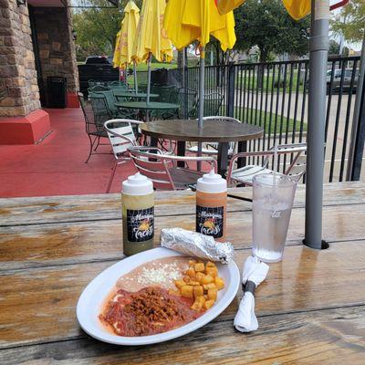 Huevos Rancheros breakfast.