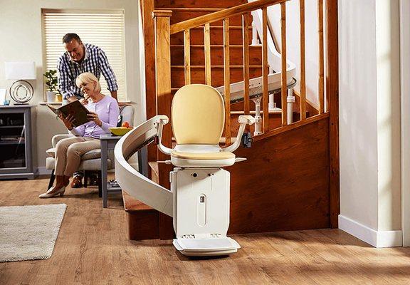 Curved Stairlift