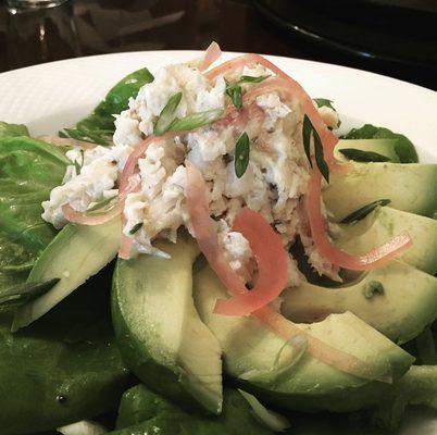 House Smoked Whitefish Salad with Avocado and Boston Lettuce