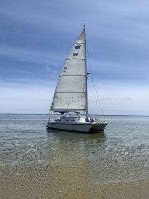 Sunny day at Jeremy Point