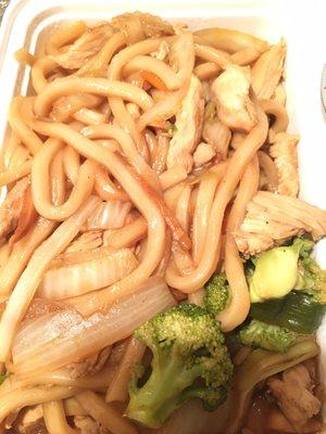 Udon with Chicken