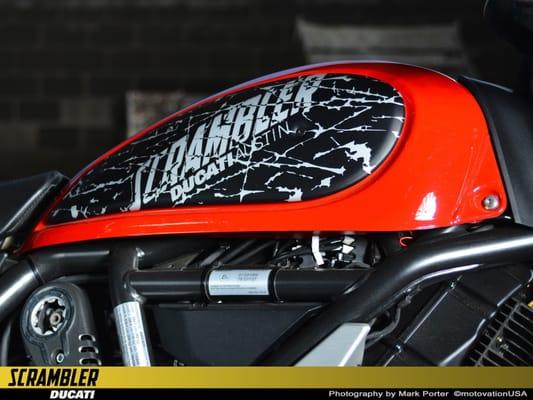 Custom Scrambler for Ducati Austin