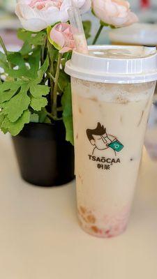 Peach Milk Tea