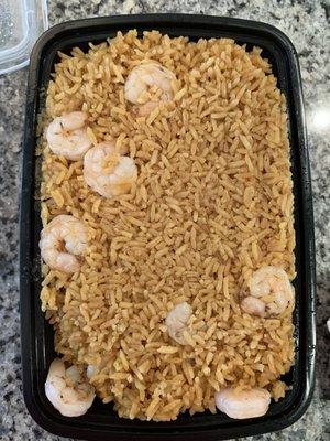 Shrimp fried rice