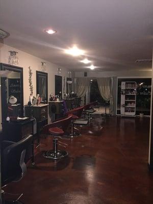 Amore Francesca Salon's Stylist Area