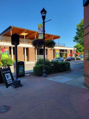 Exterior view of growing redevelopment