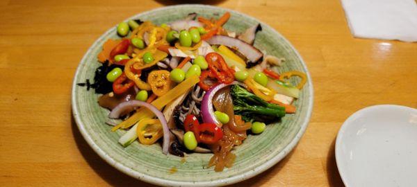 Soba salad. Pure bliss.