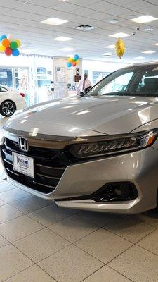 Shiny new Accord!