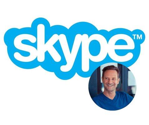 We can Skype our sessions!