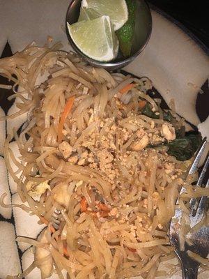 new pad thai is Fantastic!