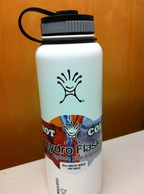 40oz Hydroflask $32.95. Less than online or other places on the island.