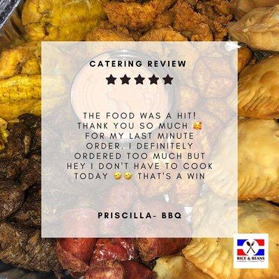 Catering review