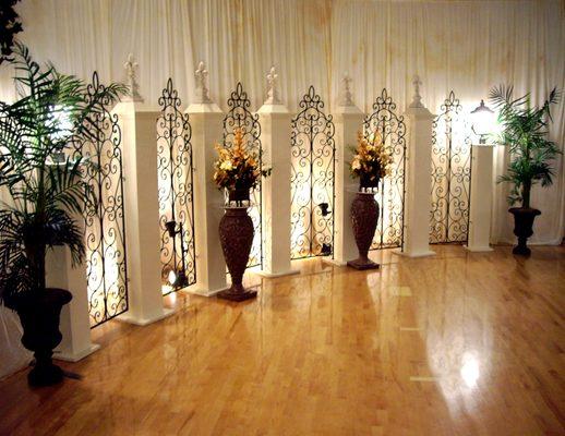 Something Borrowed Wedding Decor