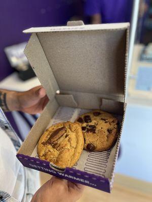 Chocolate Peanut Butter Cup and Chocolate Chunk