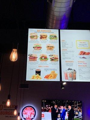 Burger Menu