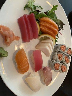 Sushi sashimi combo