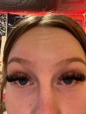 Volume lashes