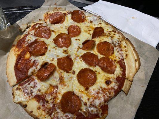 Gluten free Pepperoni Pizza