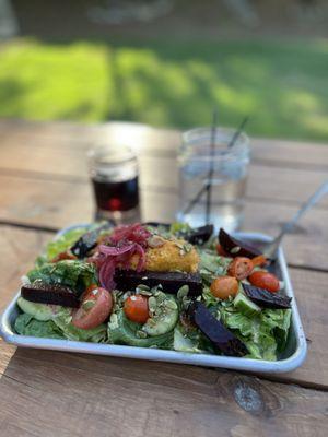 7-5-23 My beautiful rainbow salad!!!