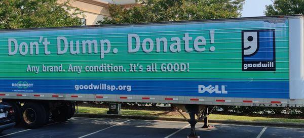 Don't Dump, Donate