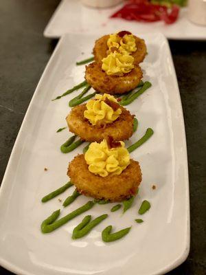 Fried Deviled Eggs