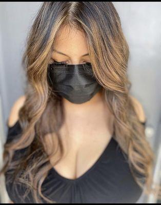 Caramel Balayage