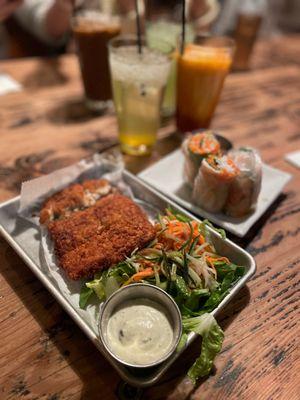 Fried Crab Cake Appetizer